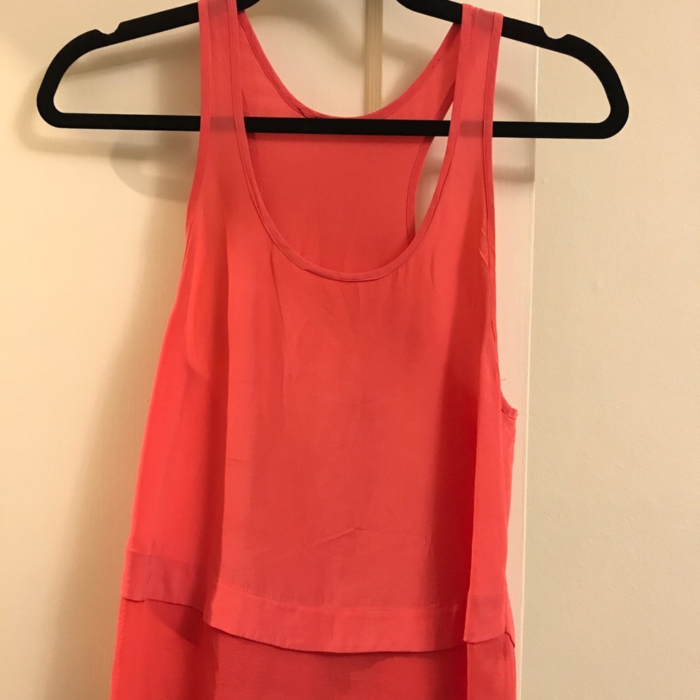 Pink 100% silk blouse Wilfred